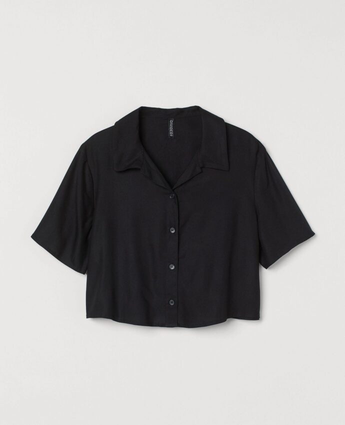 Cropped blouse - Image 2