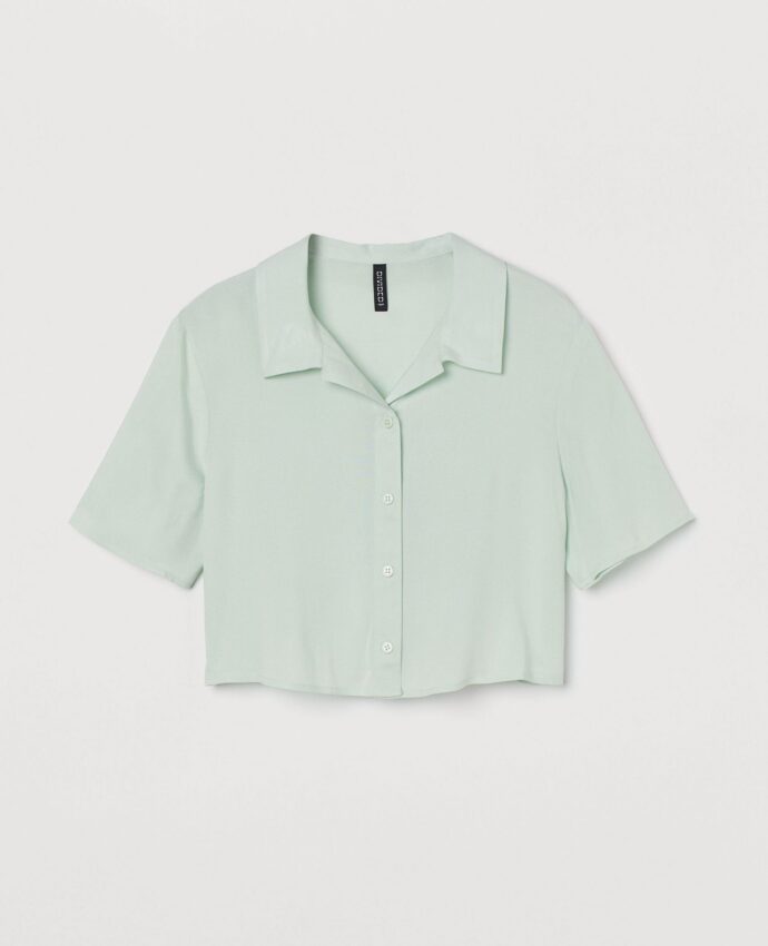 Cropped blouse - Image 3
