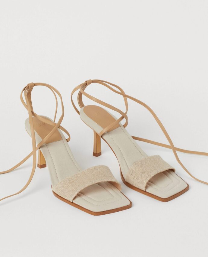 Tie-strap sandals - Image 2